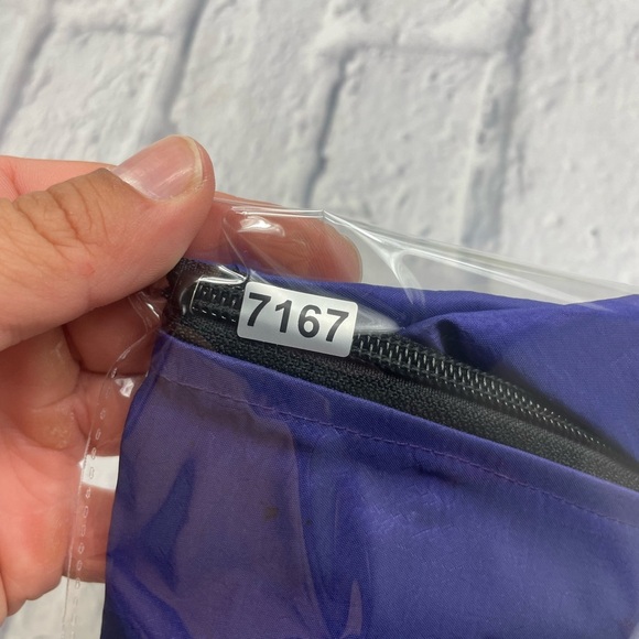 Vtg 90’s Surfside Universal Body Gear Fluorescent Purple Beach Windbreaker Sz XL - Picture 7 of 8